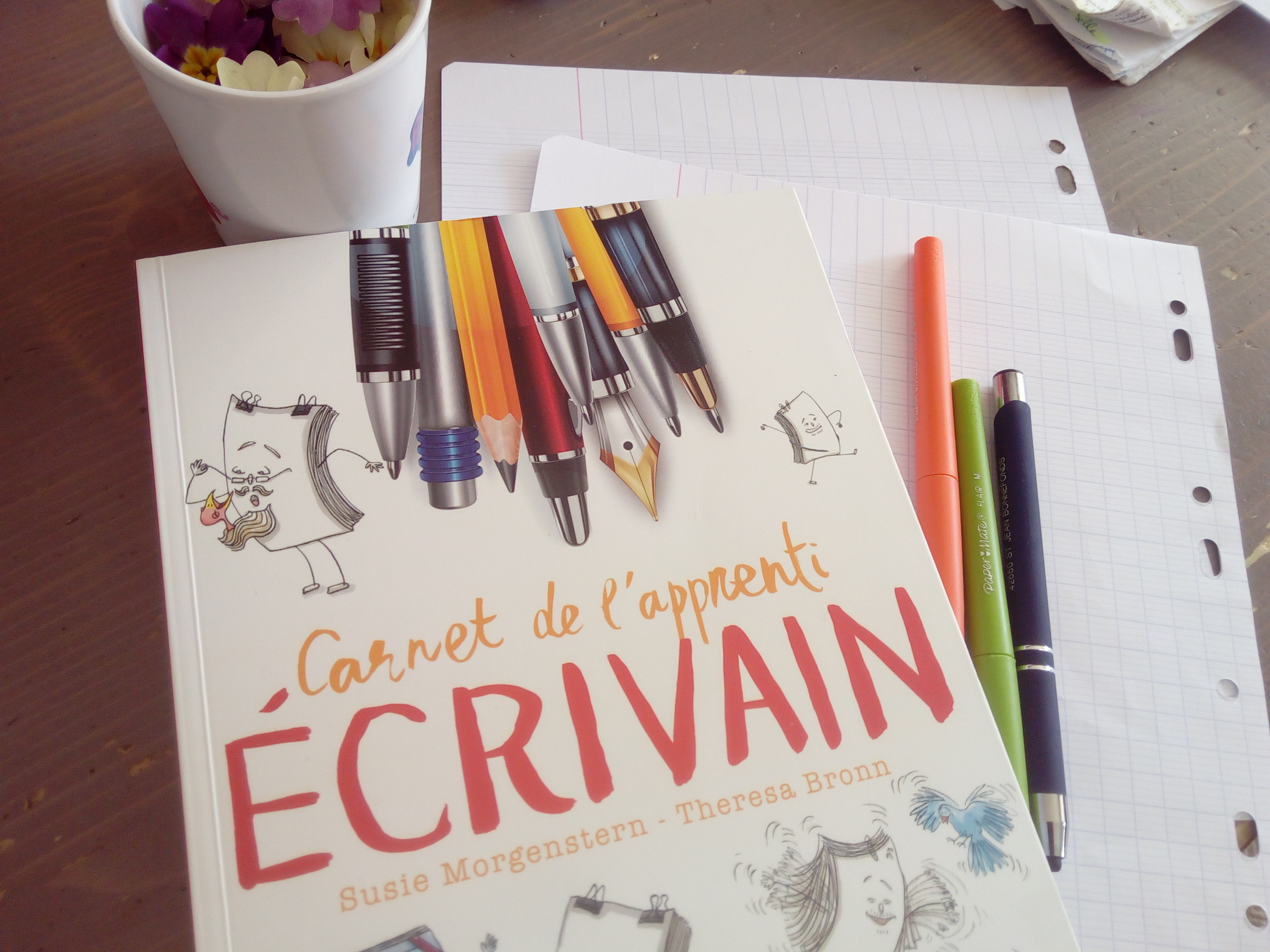 carnet apprenti écrivain